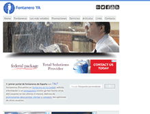 Tablet Screenshot of fontaneroya.com